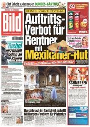 :  Bild Zeitung vom 17 April 2023