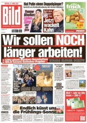 :  Bild Zeitung vom 21 April 2023