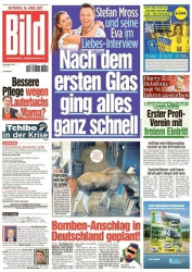 :  Bild Zeitung vom 26 April 2023