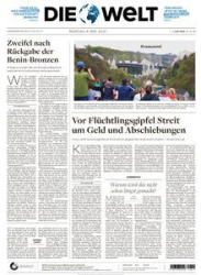 :  Die Welt vom 08 Mai 2023