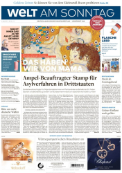 : WELT am SONNTAG - 13. Mai 2023