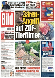 :  Bild Zeitung vom 14 Mai 2023