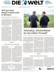 : Die Welt - 15. Mai 2023