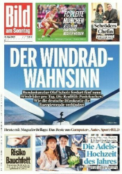 :  Bild am Sonntag vom 21 Mai 2023