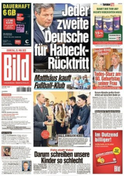 :  Bild Zeitung vom 23 Mai 2023