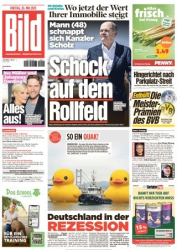 :  Bild Zeitung vom 26 Mai 2023