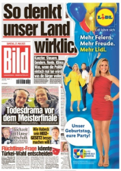 :  Bild Zeitung vom 27 Mai 2023