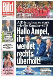 :  Bild am Sonntag vom 04 Juni 2023