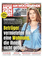 :  Hamburger Morgenpost vom 10,11 Juni 2023