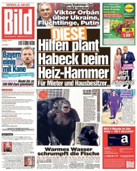 :  Bild Zeitung vom 28 Juni 2023