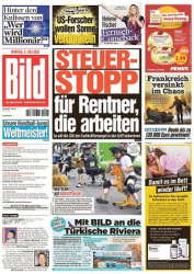 :  Bild Zeitung vom 03 Juli 2023