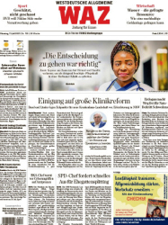 : Westdeutsche Allgemeine Zeitung W.A.Z. - 11. Juli 2023