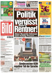 :  Bild Zeitung vom 15 Juli 2023