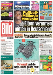 :  Bild Zeitung vom 27 Juli 2023