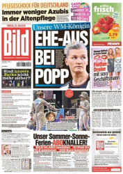 :  Bild Zeitung vom 28 Juli 2023