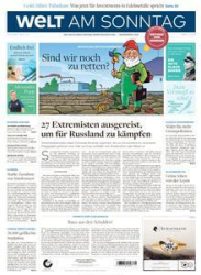 :  Die Welt am Sonntag Frühausgabe vom 29 Juli 2023