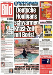 :  Bild Zeitung vom 31 Juli 2023