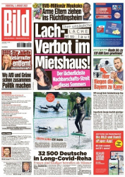 :  Bild Zeitung vom 01 August 2023