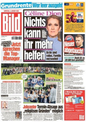 :  Bild Zeitung vom 05 August 2023