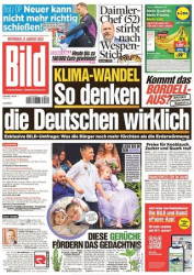 :  Bild Zeitung vom 09 August 2023