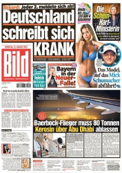 :  Bild Zeitung vom 15 August 2023