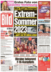 :  Bild Zeitung vom 21 August 2023