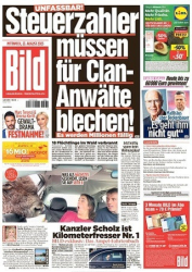 :  Bild Zeitung vom 23 August 2023