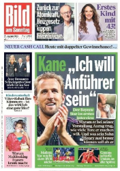 :  Bild am Sonntag vom 27 August 2023