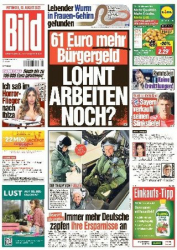 :  Bild Zeitung vom 30 August 2023