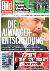 : Bild am Sonntag - 3. September 2023