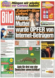 :  Bild Zeitung vom 04 September 2023