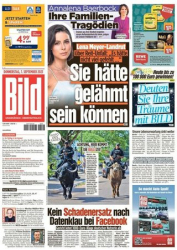 :  Bild Zeitung vom 07 September 2023