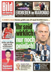 :  Bild am Sonntag vom 10 September 2023