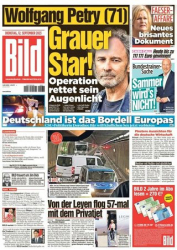 :  Bild Zeitung vom 12 September 2023