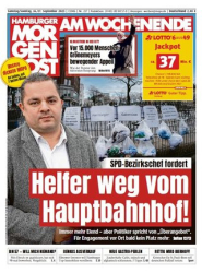 :  Hamburger Morgenpost vom 16 September 2023