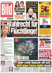 :  Bild Zeitung vom 19 September 2023