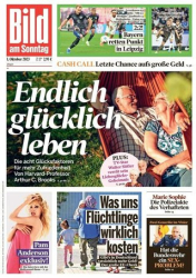 :  Bild am Sonntag vom 01 Oktober 2023