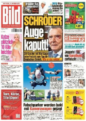 :  Bild Zeitung vom 04 Oktober 2023