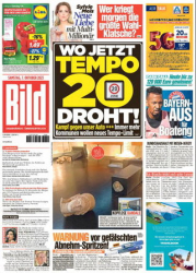 :  Bild Zeitung vom 07 Oktober 2023