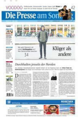 :  Die Presse am Sonntag vom 22 Oktober 2023