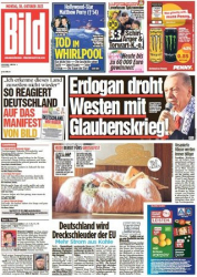 :  Bild Zeitung vom 30 Oktober 2023