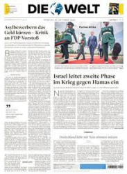 :  Die Welt vom 30 Oktober 2023