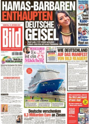 :  Bild Zeitungvom 31 Oktober 2023