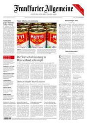 :  Frankfurter Allgemeine Zeitung vom 31 Oktober 2023