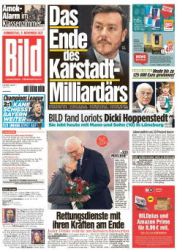 :  Bild Zeitung vom 09 November 2023