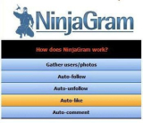 : NinjaGram (Instagram Bot) hidden