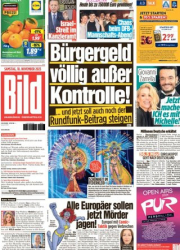 :  Bild Zeitung vom 18 November 2023