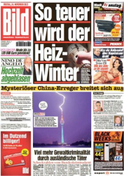 :  Bild Zeitung vom 24 November 2023