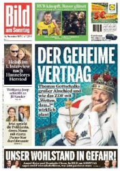 :  Bild am Sonntag vom 26 November 2023