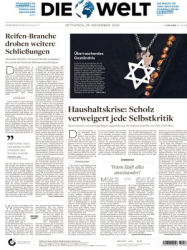 : Die Welt - 29. November 2023